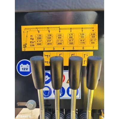 Żuraw hydrauliczny HYVA HA33E2