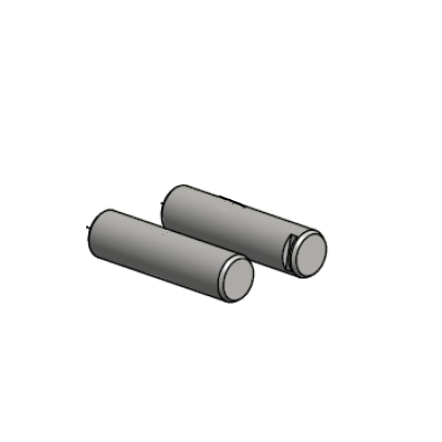 Sworzeń rolki (hakowiec Hyva Lift)